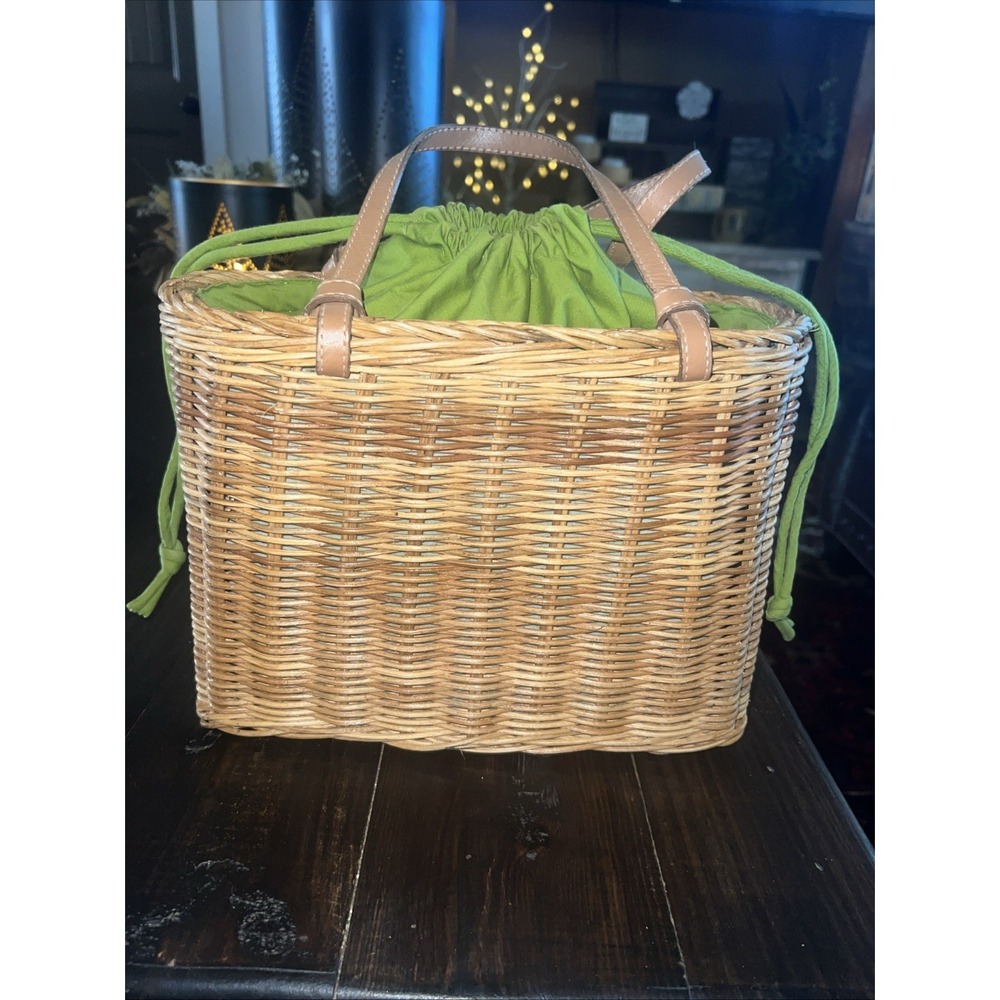 Kate spade New york basket bag violet vintage